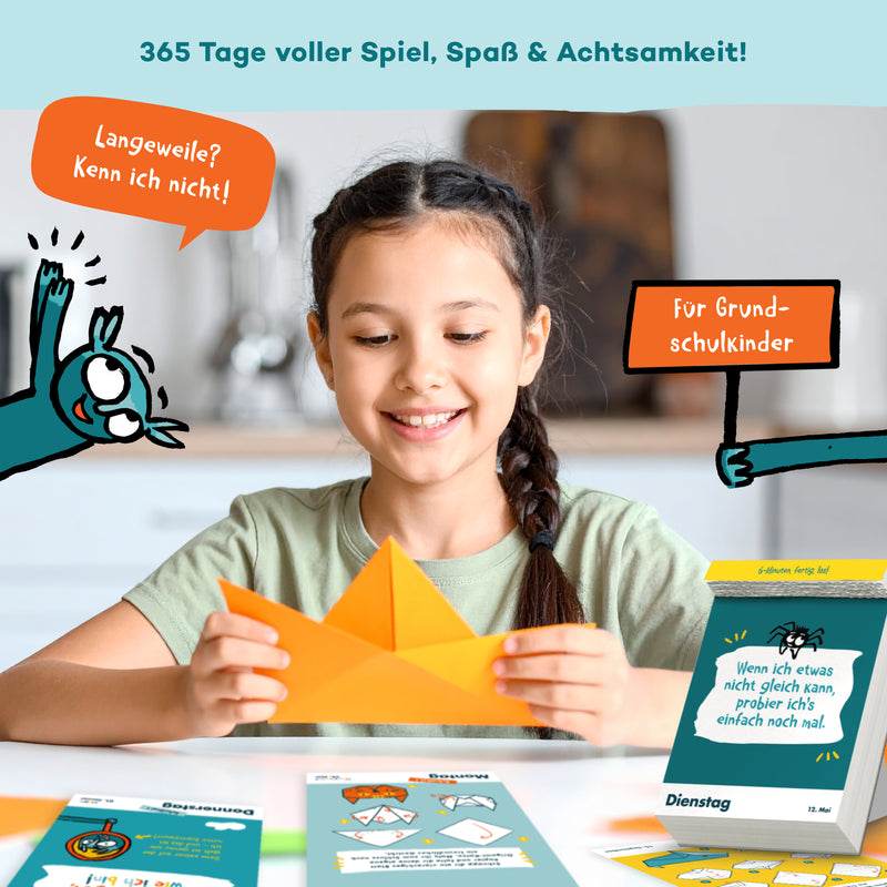 Der 6-Minuten-Abreißkalender für Kinder