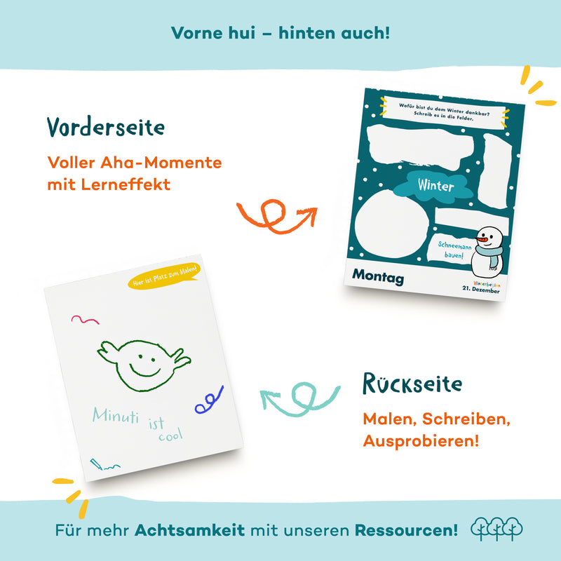 Der 6-Minuten-Abreißkalender für Kinder